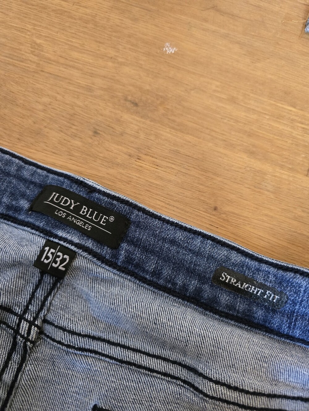 Judy Blue Destroyed Straight Fit Jeans JB82425 15/32 - Picture 6 of 12
